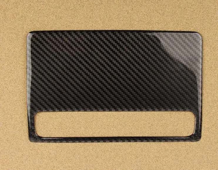 

1pc Car Navigation GPS Dashboard Console Cover Trim For Audi A3 8V 2013-2016 Carbon Fiber