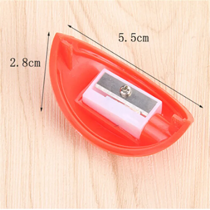 1 шт. Новинка Фрукты Пластиковая точилка для карандашей нож корейский канцелярские школьные принадлежности карандаш резак для студентов случайный цвет