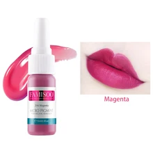 Famisoo 15 мл пурпурный чернила татуировки Microblading набор инструментов для перманентного макияжа Макияж Пигмент татуировки pigmento тела живописи тушью для татуировки Поставки