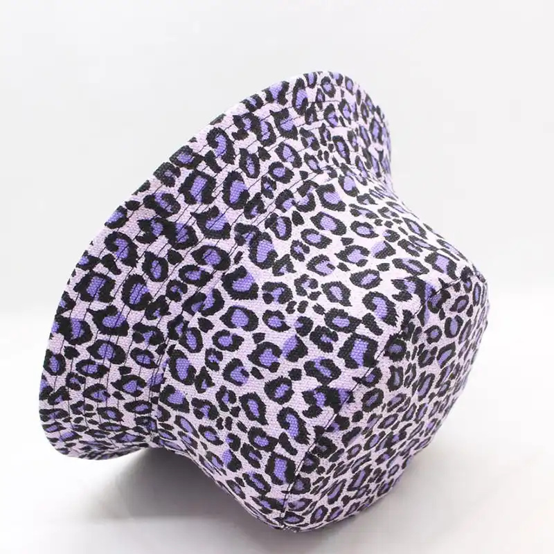 cheetah print bucket hat