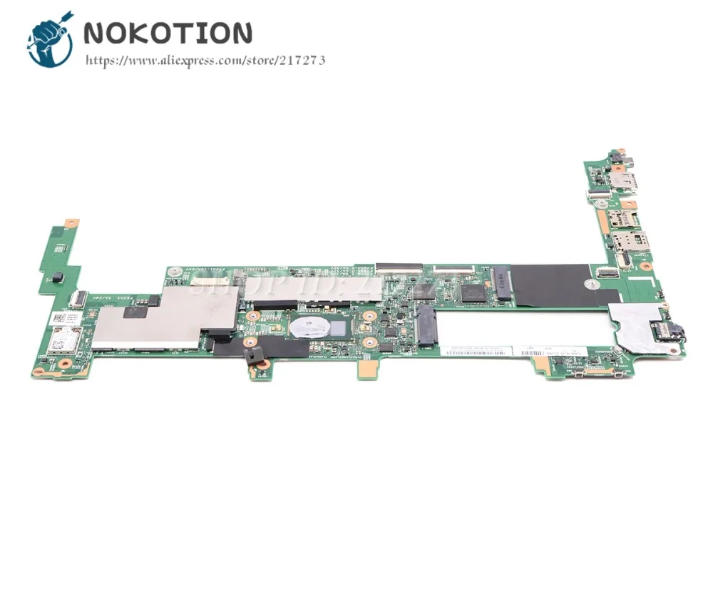 Материнская плата NOKOTION для ноутбука Lenovo ThinkPad Helix 20CG 20CG004JCD 48 4eo31. 011 00JT680 Мужская 11 6