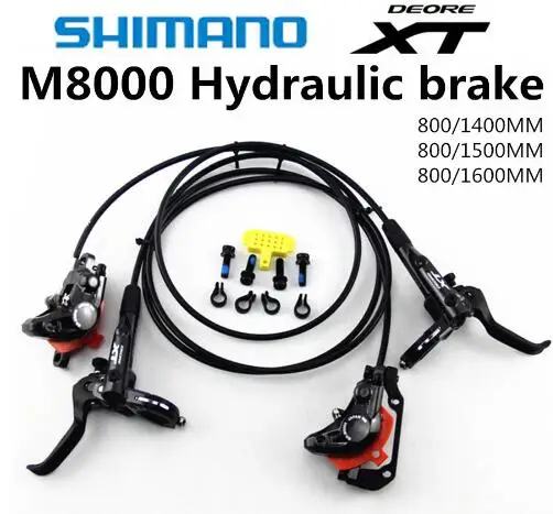 

NEW SHIMANO DEORE XT M8000 Brake Mountain Bike XT Hidraulic Disc Brake MTB ICE-TECH Left & Right 800/1400mm freio shimano