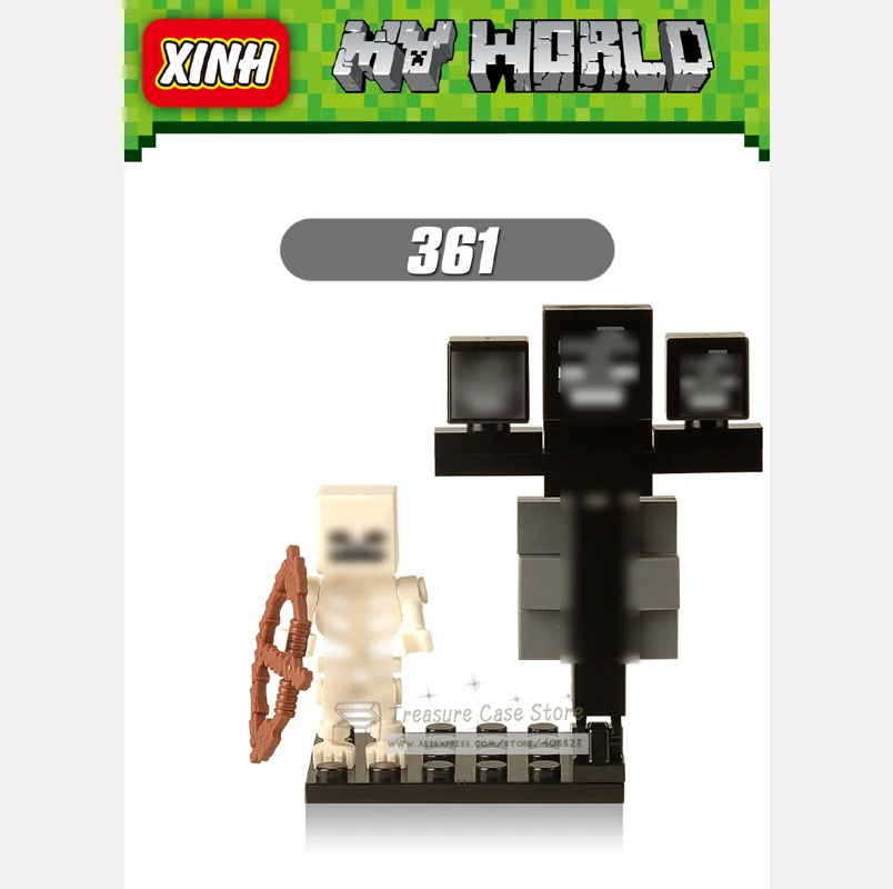 

NO.361 Skeleton Individual figure Minecrafted Building Toys Blocks