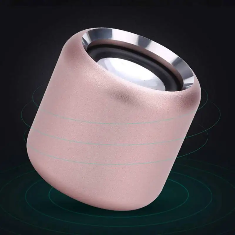 

Mini Wireless Bluetooth Speaker with HiFi 360 Degree Surround Sound TWS Wireless Interconnect DSP HD Noise Reduction Technology