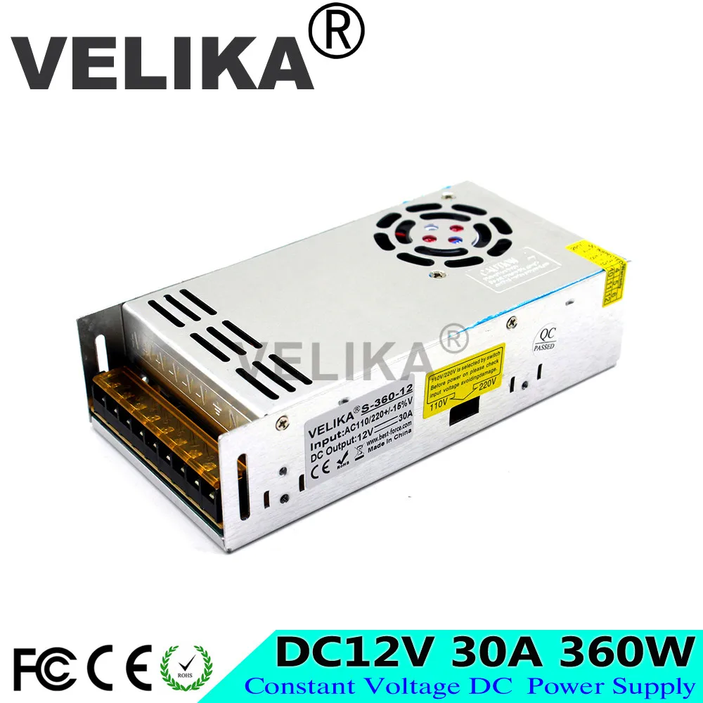 12V360W