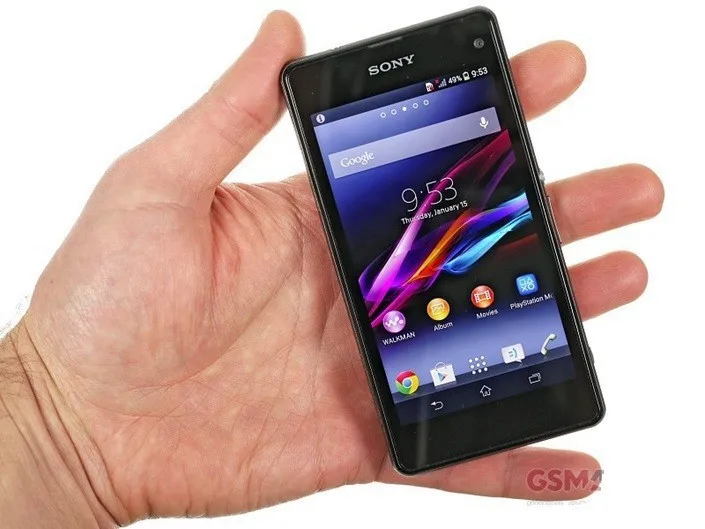 sony Xperia Z1 Compact D5503 разблокированный 3G/4G Android четырехъядерный 2 Гб ram 4," 20.7MP wifi gps 16 Гб хранения мобильного телефона