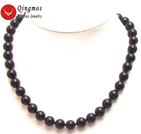 

Ожерелье женское из натурального агата, 6 мм, 18 дюймов