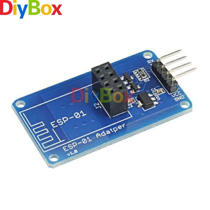Buy ESP8266 ESP 01 Serial WiFi Wireless Adapter Module 3.3V 5V Esp01 Breakout