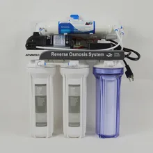 Undersink Type 5 Stage Househould Reverse Osmosis System 75GPD/American Standard plug/Power 110 – 120V