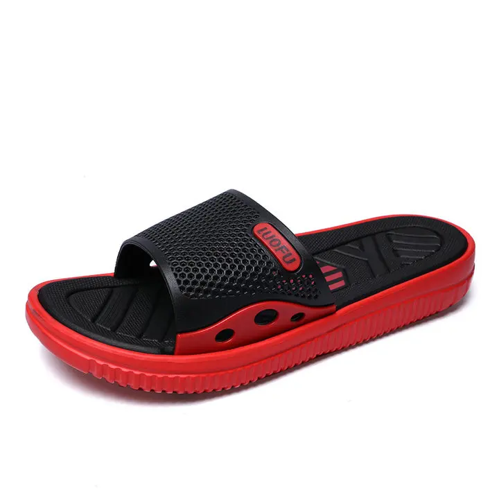 Fashion Beach Slipper Hot Sell Mens Leisure Walk Flip Flops Slide Indoor Outdoor Casual Beach Eva Shoes Slipper For M ( (17)