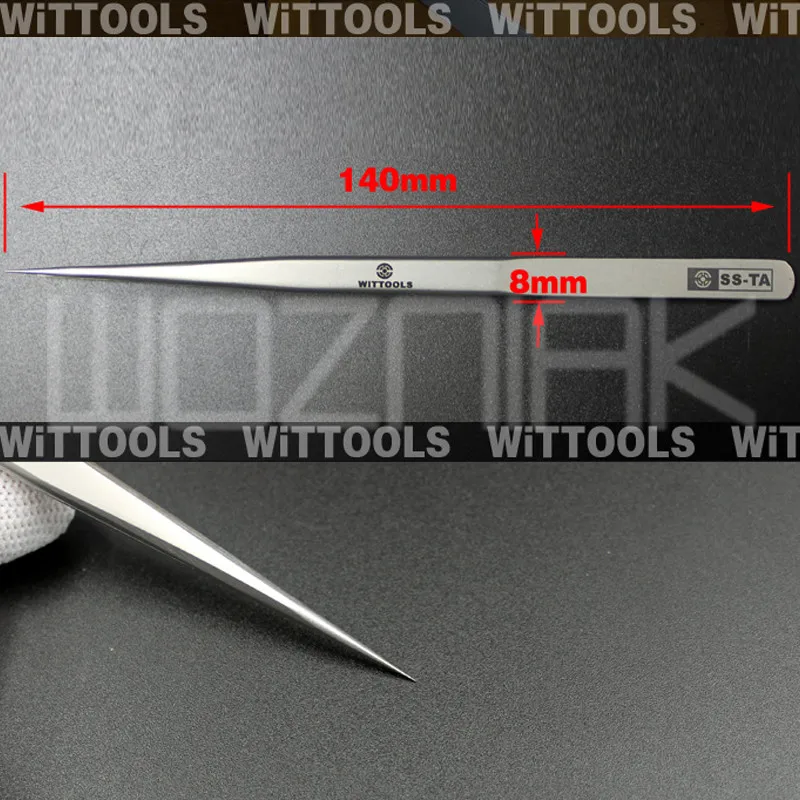 Остроумие специальные антистатические пинцеты мобильные телефоны или инструменты для ремонта часов антикислотные супер острые щипцы для хранения мелких предметов