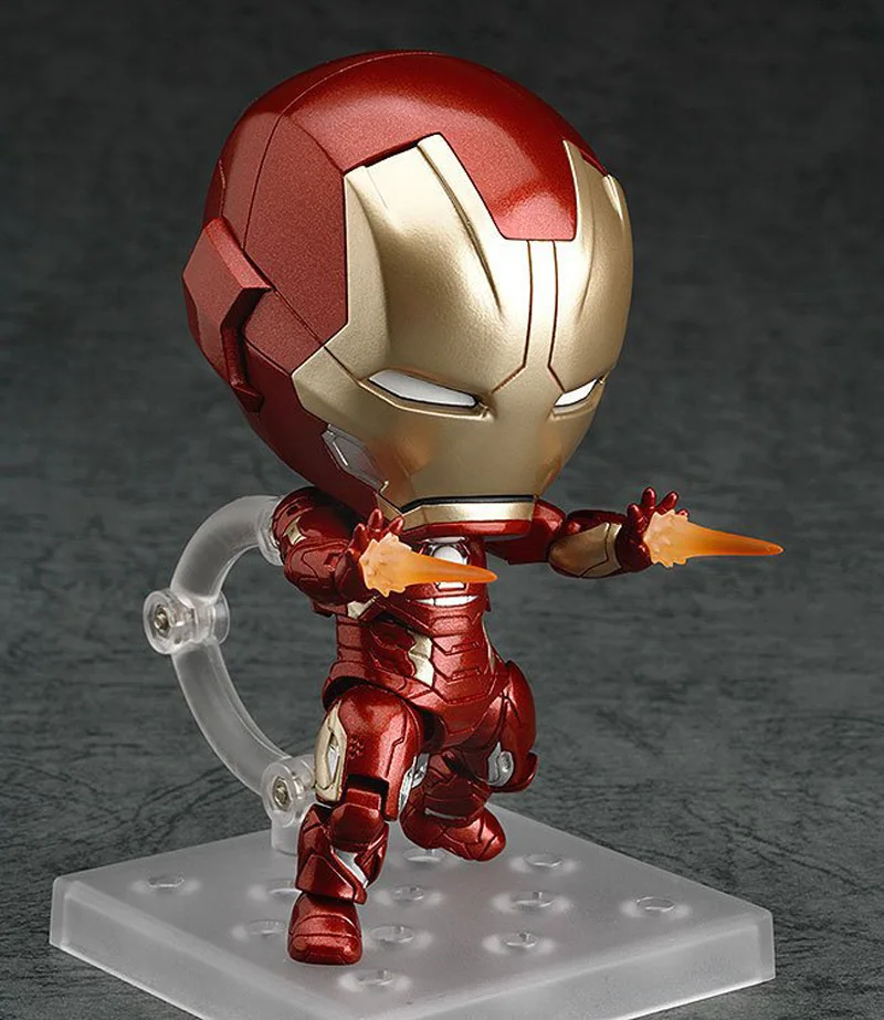 Nendoroid Captain America Civil War Hero Edition 618  Iron Man Mark 45 Edition 545 PVC Action Figure Model Doll Gift (13)