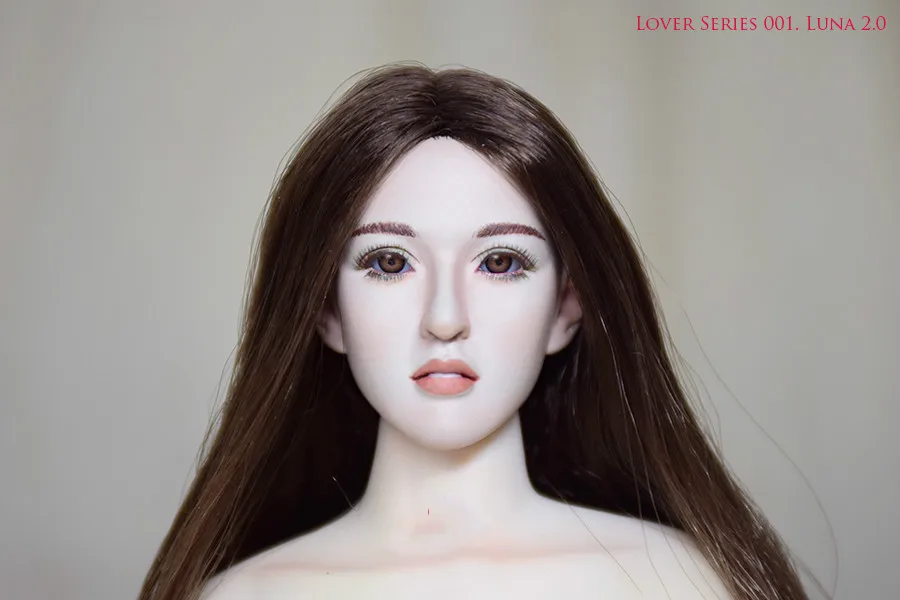 

[ESTARTEK]Wonder WLS001V2 1/6 Luna V2.0 Female Head Sculpt 1/6 Head with Movable Eyes for 12" Collectible Action Figure DIY