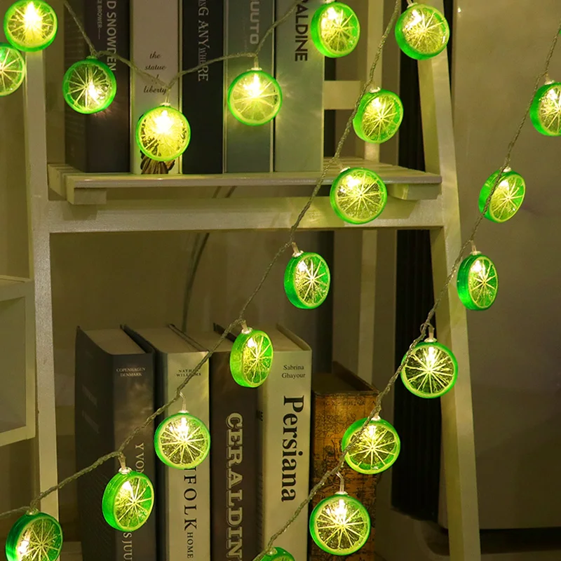 5 м 20 лампочек Lemon LED сказочные огни гирлянда рождественские гирлянды свадебные