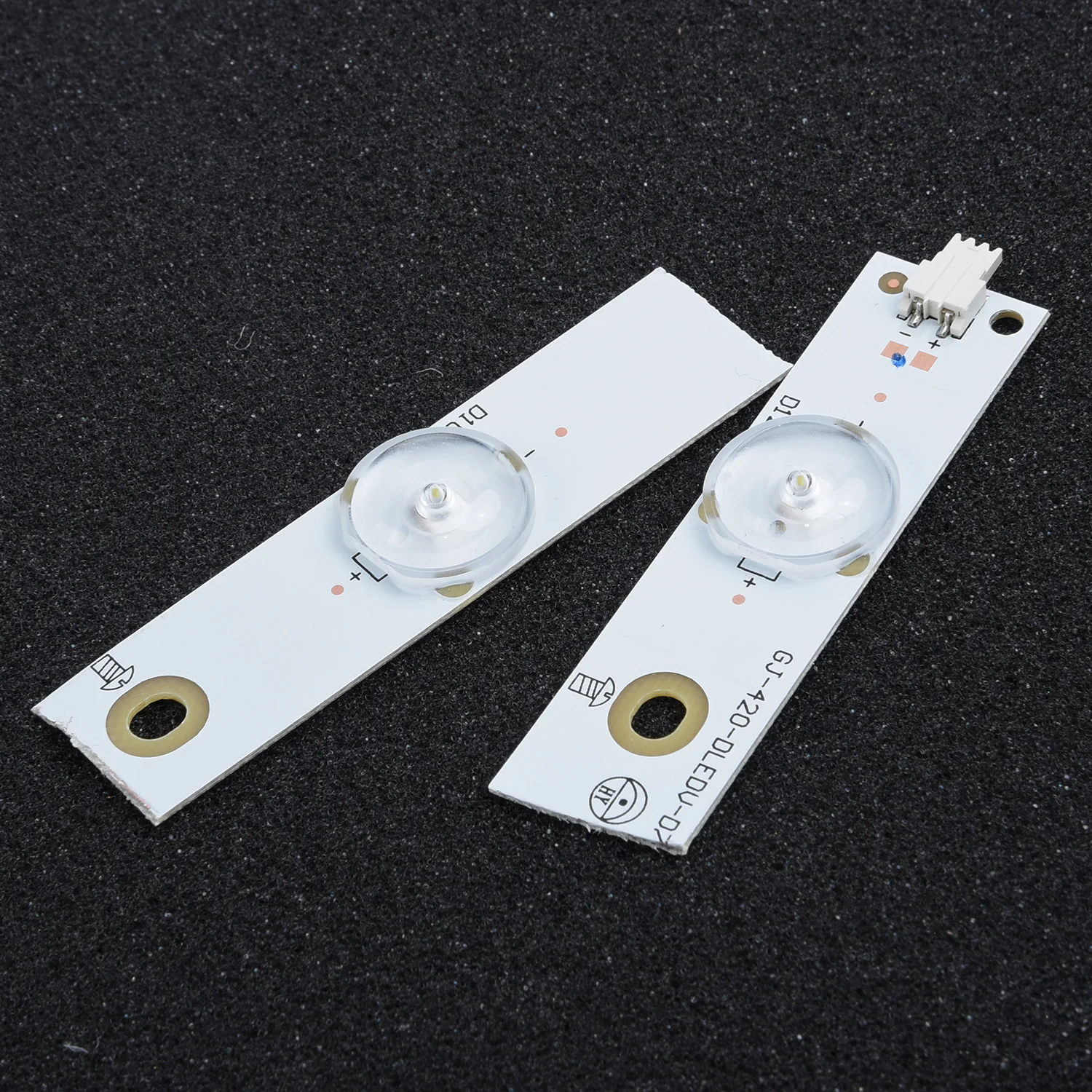 100 шт. светодиодные точки для лампы с оптическим объективом Fliter полосы белый 32 65