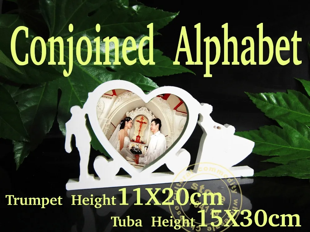 

Conjoined Artificial wood letters word Love Photo frame wedding decoration wood letter Wedding Birthday wedding decoration Gift