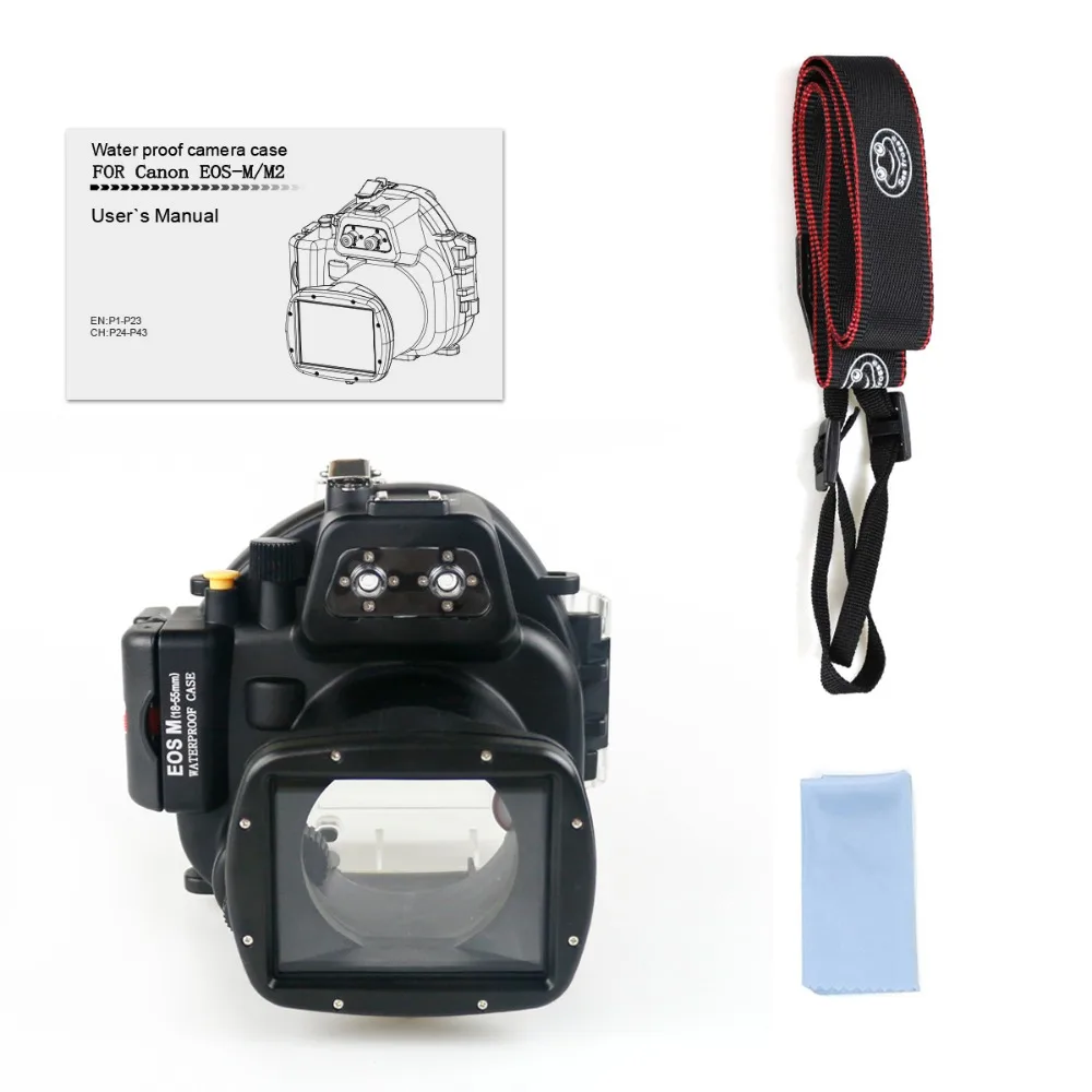 For Canon Camera EOS M Housing Underwater 40m