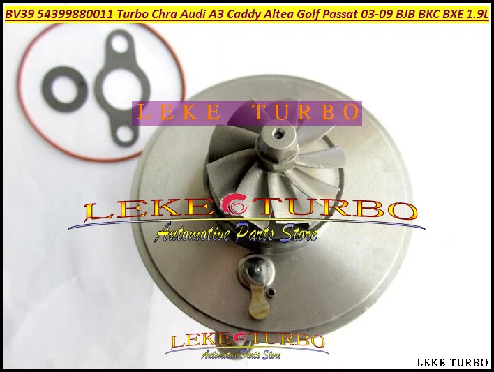 BV39 54399880011 Turbo cartridge chra Turbocharger core For Audi A3 Caddy Altea Golf Passat 2003-09 BJB BKC BXE 1.9L (3)
