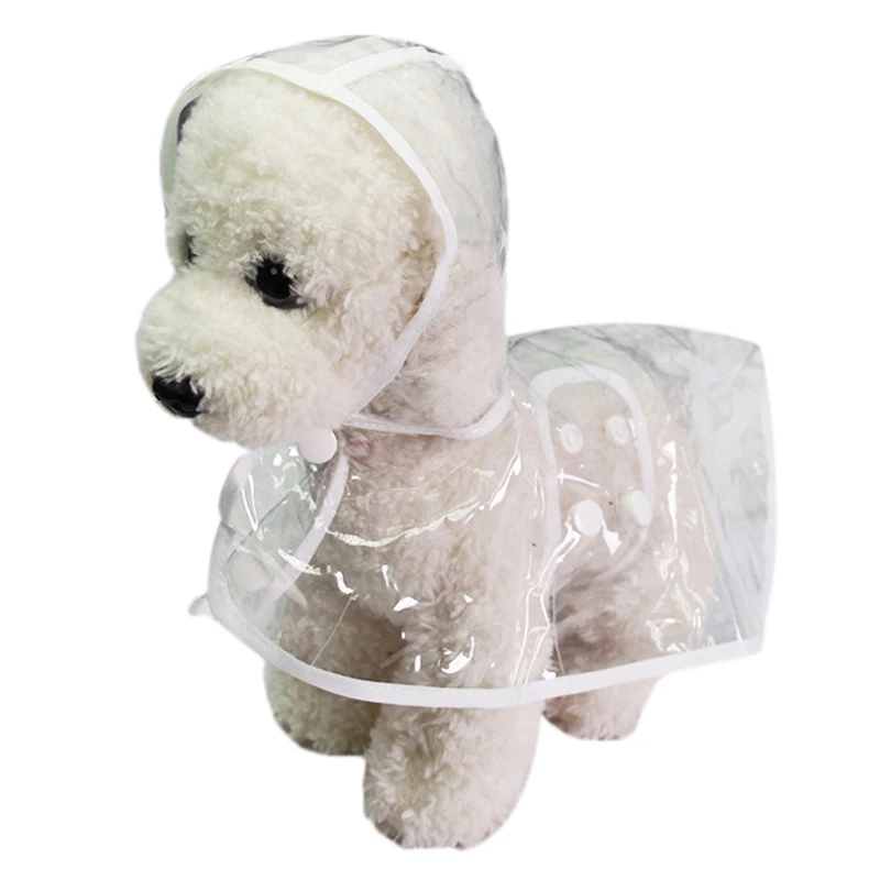 

Quality Fashion Pet Clothes Dog Raincoat Transparent Rain Coat Waterproof Pets Raincoats Small Dogs Clothing