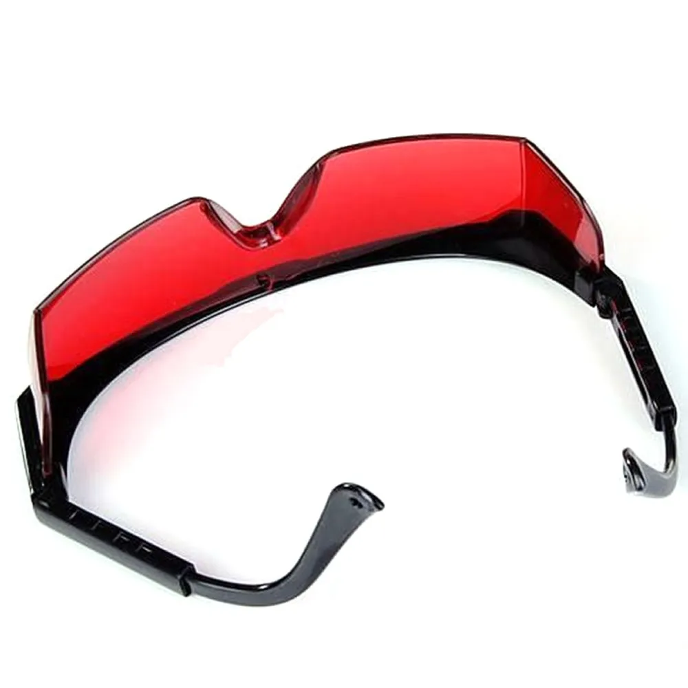 Красный защитные очки лазерная защитные очки 190nm к 540nm лазерная защитные очки с бархатной коробке квадратный Форма
