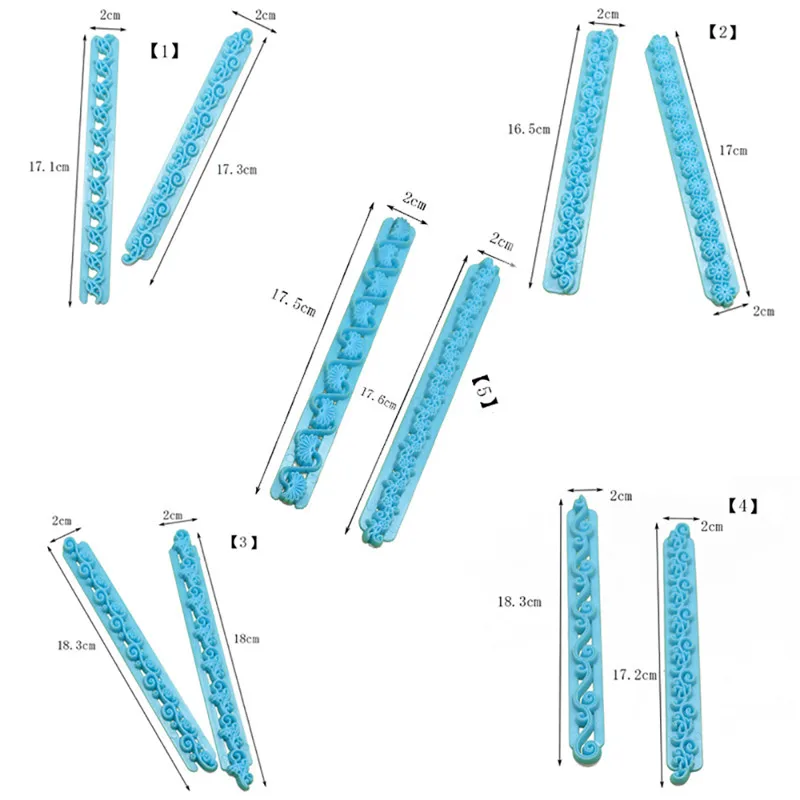 3D Кружева Веревка силиконовая цепь торт границы формы кекс инструменты для украшения тортов из мастики конфеты шоколадные формы для мастики