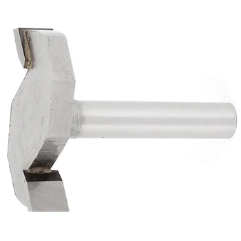 

Woodworking 1/4 inch x 1/4 inch T Type Slot Undercut Router Bit Cutting Tool