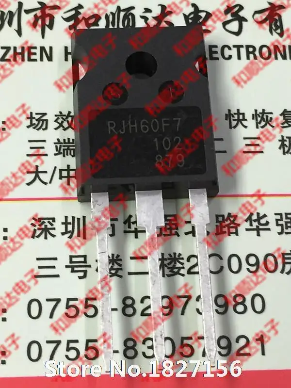 

1PCS RJH60F7DPQ-AO RJH60F7 TO-247 IGBT 600V 50A new original Silicon N Channel IGBT High Speed Power Switching IC NEW