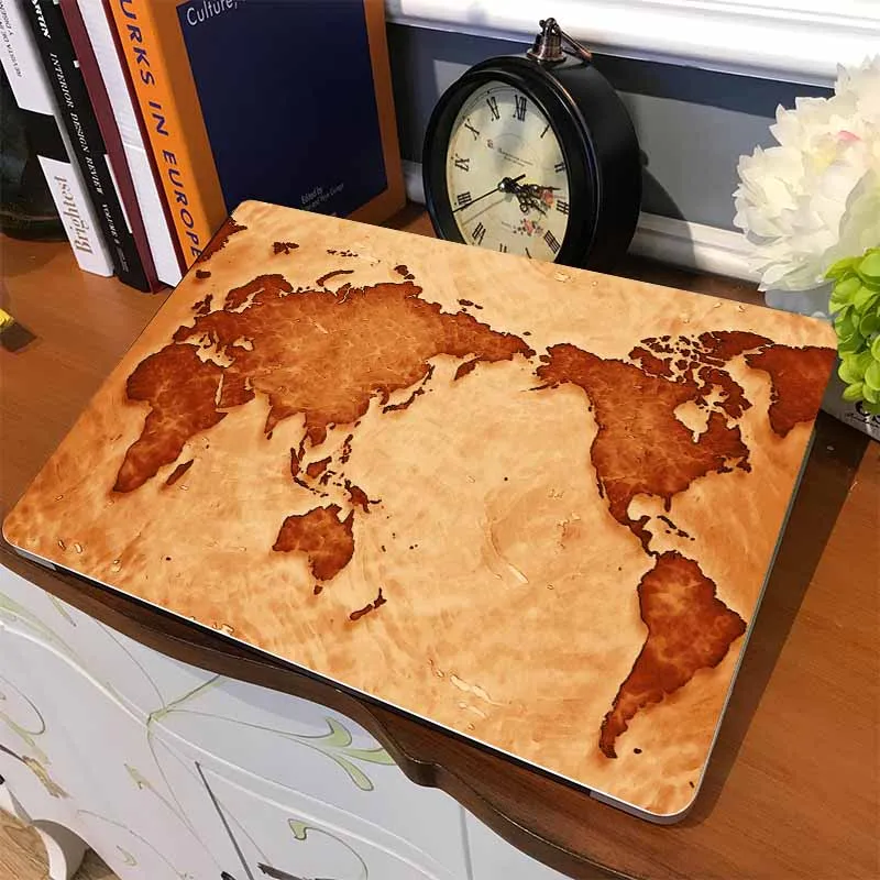 World Map Vintage Full Cover Skin for Apple Macbook Air Pro Retina 11 12 13 15.6 inch Mac HP Mi Notebook Laptop Sticker Decal