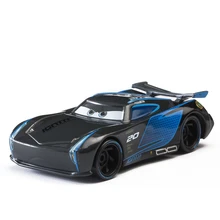 Disney Pixar Cars 3 Jackson Storm Lightning McQueen Cruz Ramirez Mater 1:55 Diecast Metal Alloy Model Car Toy Children Gift Boys cars disney pixar cars 3 track parking lot lightning mcqueen mater plastic diecasts toy vehicles model car toys for children
