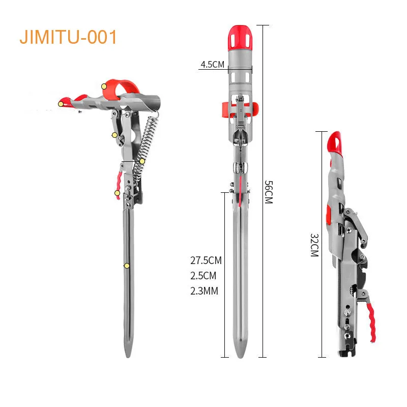 Новые автоматические пружинные удочки из нержавеющей стали с регулируемой чувствительностью, складной кронштейн для рыбалки с сигнализацией укуса