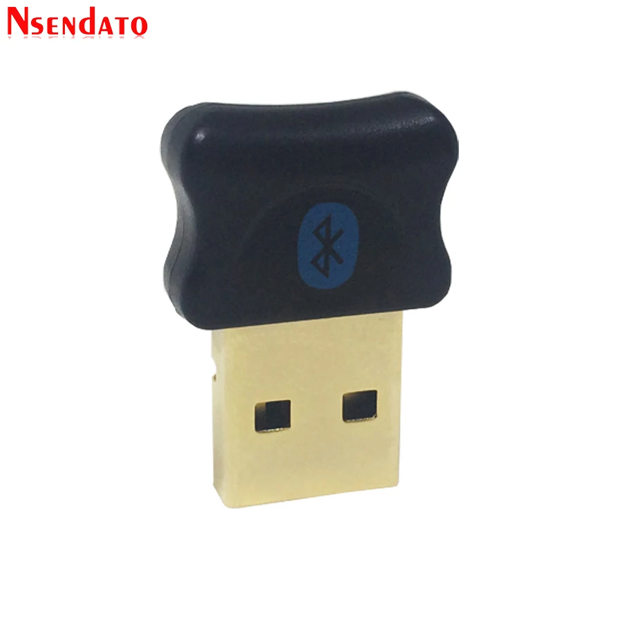 Мини USB Bluetooth V5.0 приемник адаптер соединение через USB и беспроводное, через Bluetooth 5,0 музыкальный звуковой приемник ключ для компьютера PC беспроводная мышь - Color: Black