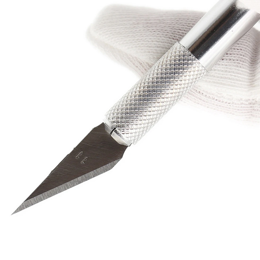 Горячая нескользящий металлический нож для скальпеля набор инструментов Резак гравировальные ремесленные ножи+ 6 шт. лезвия мобильный телефон PCB DIY