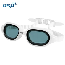 Copozz miopia óculos de natação das mulheres dos homens adulto nadar óculos de proteção profissional anti nevoeiro piscina vidro diopter zwembril-1.5 a-7