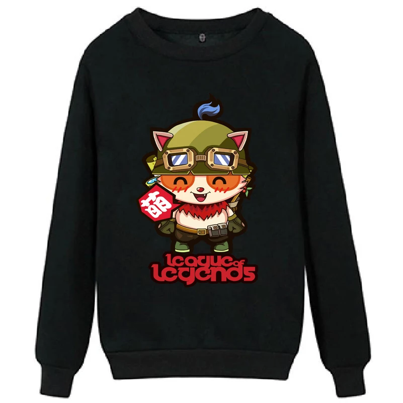 

lol Teemo the Swift Scout o-neck pulloverlol Teemo Thickening of fleece Coatlol Teemo for free shipping