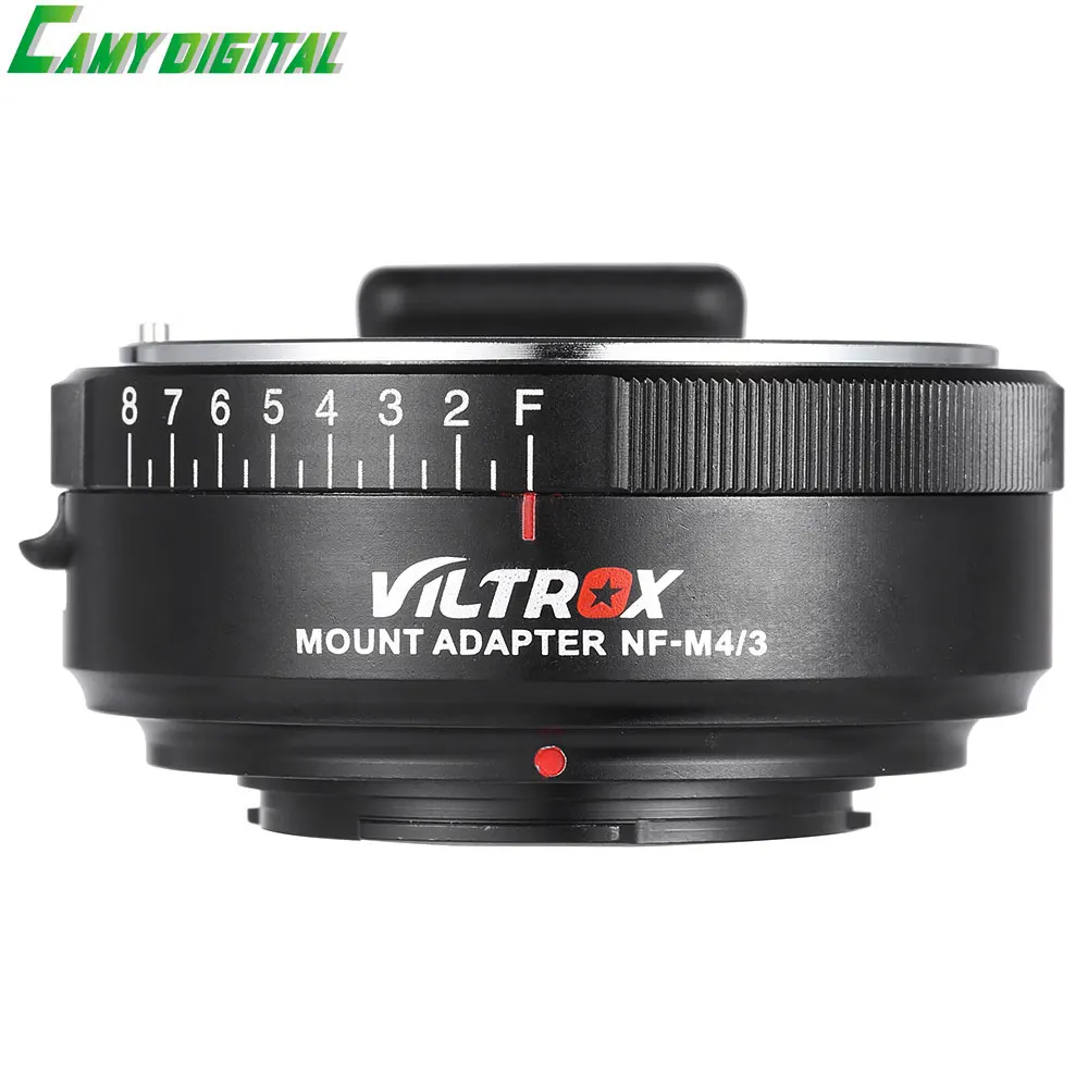 

Camera Aperture Ring Adapter w/ Tripod Mount For Nikon F AF-S AI G Lens to Micro 4/3 M4/3 Camera Olympus Panosonic BMPCC E-M5