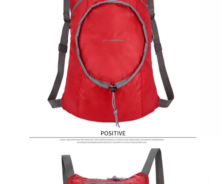 Нейлоновый водонепроницаемый складной рюкзак для женщин и мужчин, для ежедневной ходьбы, путешествий, портативный, комфортный, легкий, для хранения, складная сумка