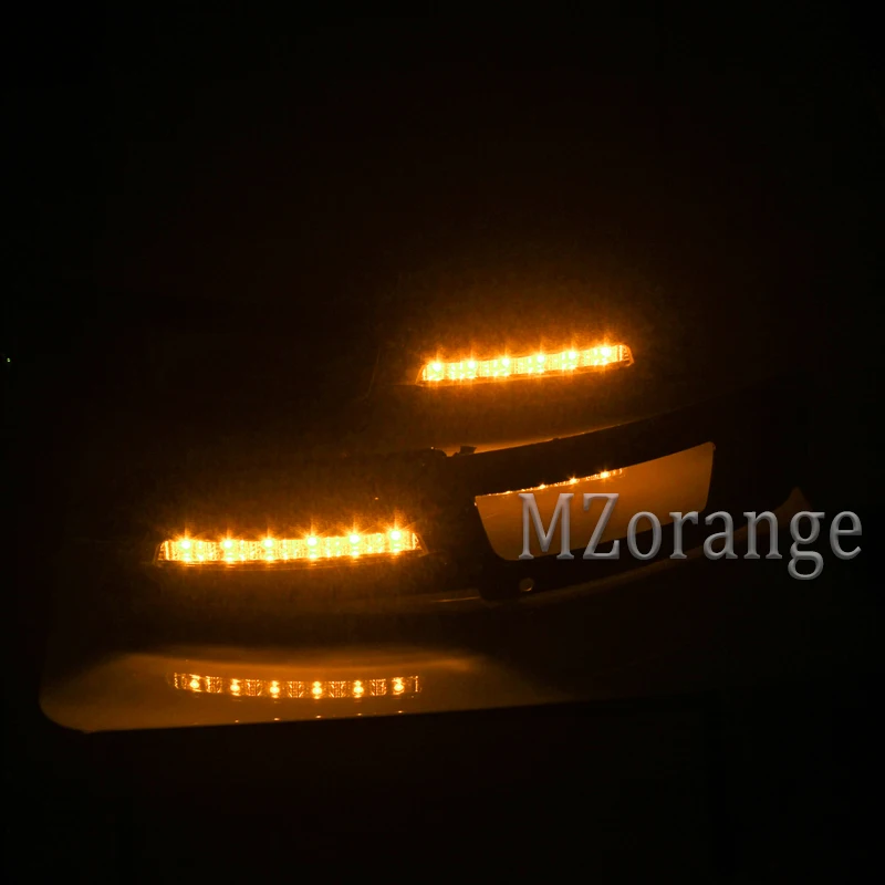 MZORANGE для Audi A6L A6 C6 2009-2011 для Quattro RS Cabriolet Allroad передний светодиодный дневной ходовой светильник DRL светильник противотуманная фара
