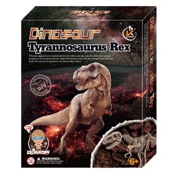 

Dinosaur Skeleton Archaeological Excavation Toy Simulation Fossil Museum Science Education Dinosaur Toys - Tyrannosaurus