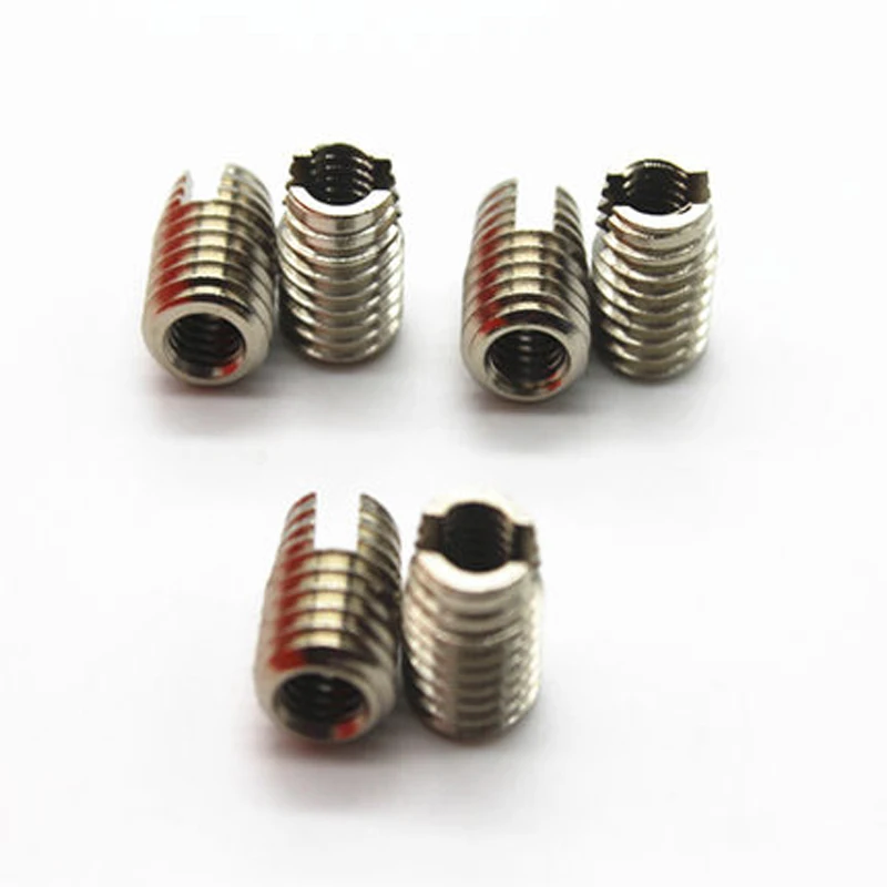 M2.5 M3 M3.5 M4 M6 M8 M10 Slotted Nuts External Thread Sleeve Nickel