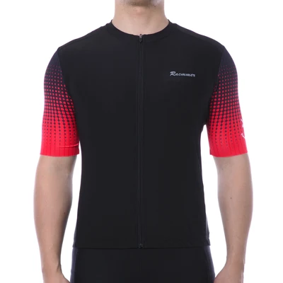 Racmmer мужской велосипедный трикотажный комплект AERO короткий рукав Maillot Ciclismo Hombre Mtb велосипед Джерси рубашка черная Джерси Одежда - Цвет: PIC COLOR