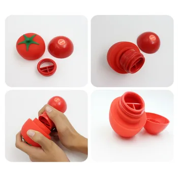 Women Sexy Full Lip Plumper Enhancer Lips Plumper Tool Device Massage Silicone Tomato Shape Family