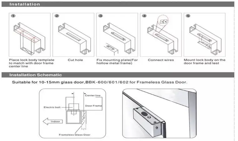 LPSECURITY DC12V Fail Safe/Secure Sturdiness Электрический Болт замок NO/COM Singal выход 1000 кг/2204lb для узкой двери