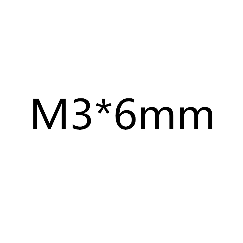 40 шт./лот M3x6mm M3x8mm титан с плоской головкой потайной шестигранный винт для FPV RC дроны аксессуары - Цвет: M3x6
