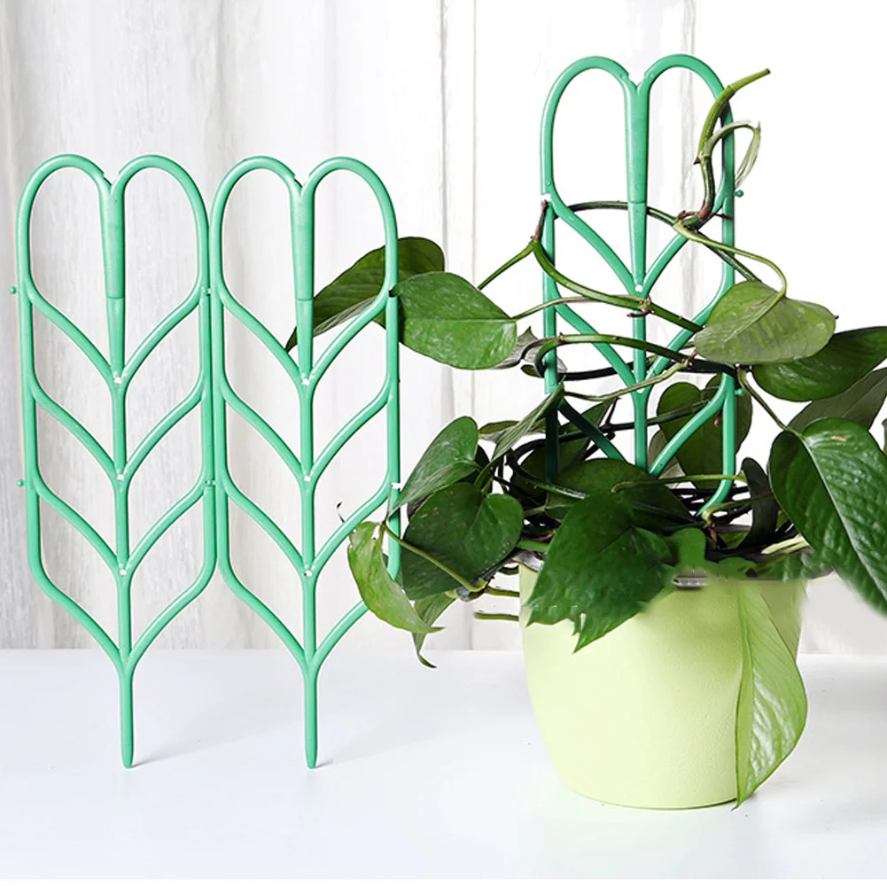 3 шт. DIY цветок стойки мини восхождение искусственный шпаллис рамки поддержка