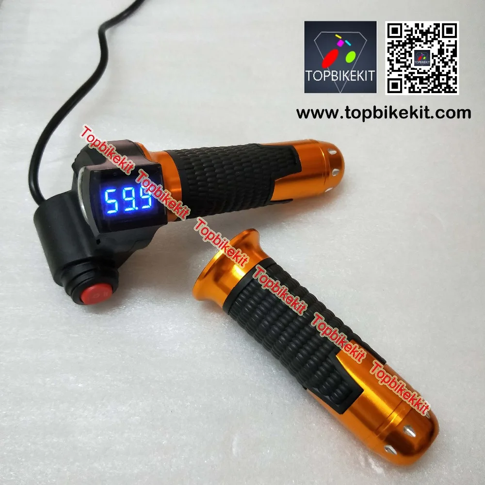 12V 99V поворотные ручки дроссельной заслонки светодиодный дисплей с 3