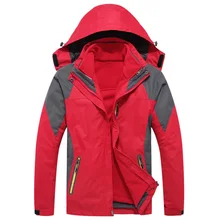 Кемпинг Mountain Пеший Туризм Рыбалка лыжи Горные Велосипеды треккинг открытый Для женщин водонепроницаемая куртка зимняя 3in1 ветрозащитный