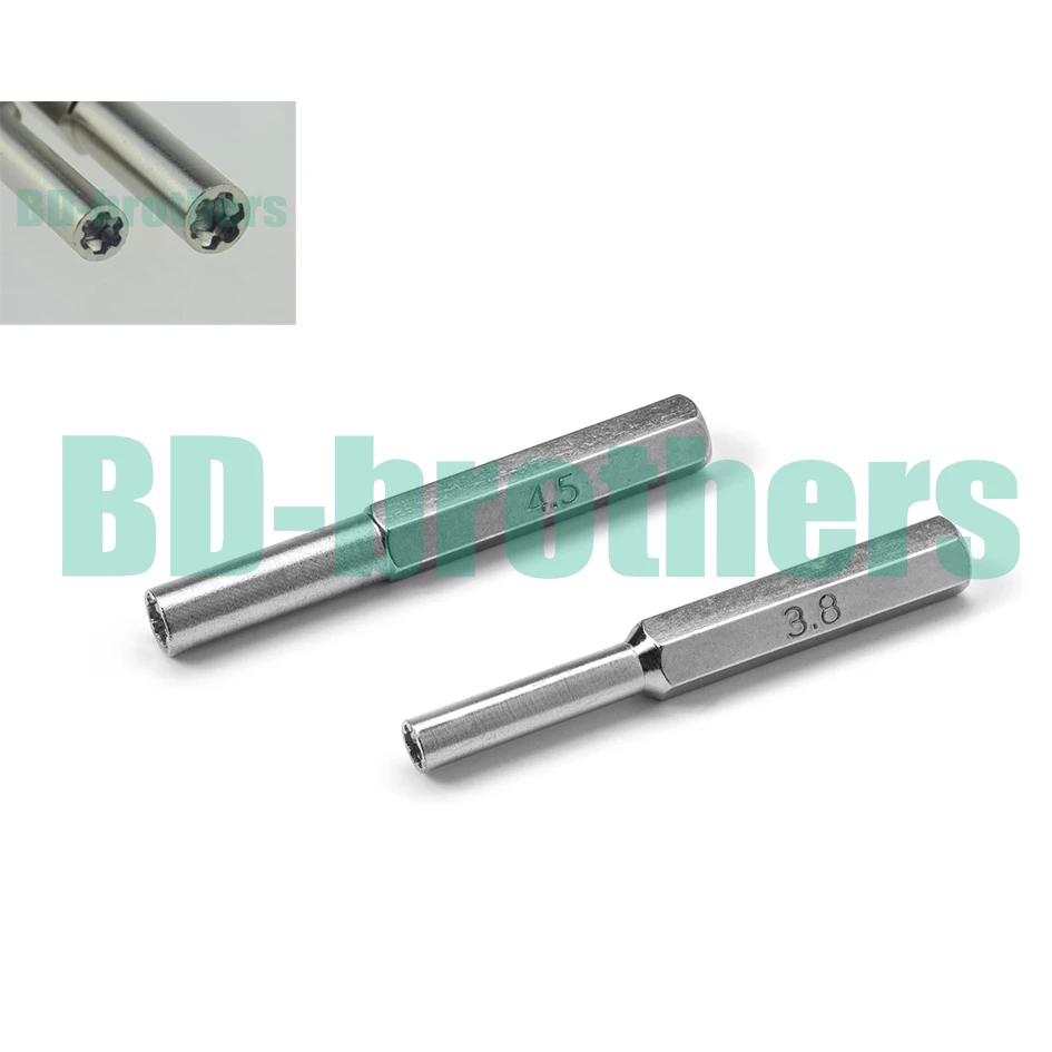 3 8 мм + 4 5 бит безопасности 2 y образный топ 0 крестообразная отвертка для Nes N64 Gameboy