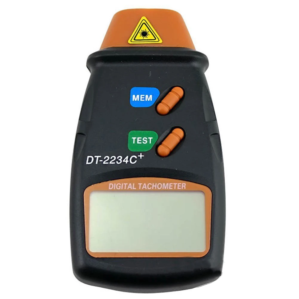 

Plastic Measuring Instrument Lathe Wheels Durable Practical Tachometer Machine Tester