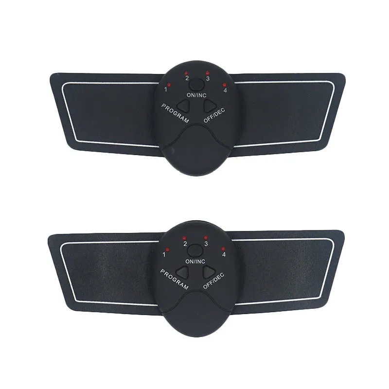 20PCS Smart Stimulator Training Fitness Gear Muscle Abdominal Exerciser Toning Belt Battery Abs Fit Durable Sticker Pad