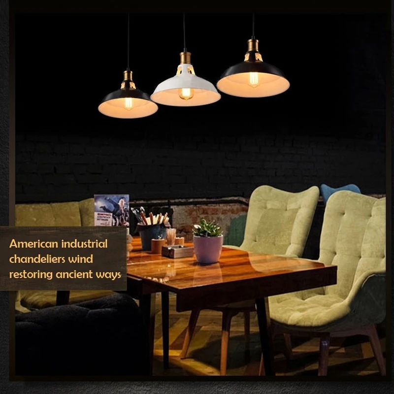 27cm Diameter E26 E27 Village Pendant Lights Lampshade Ac 110v